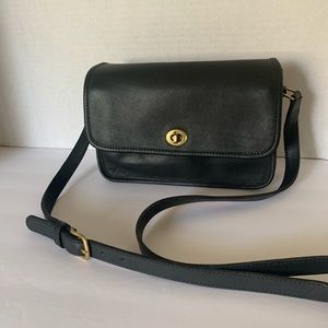 Vintage Coach Compartment Crossbody Bag